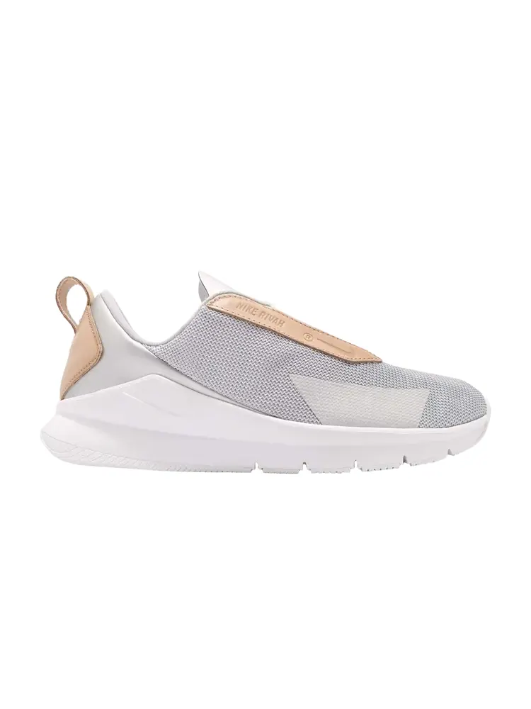 Кроссовки Nike Wmns Rivah SE Premium — изображение 1 из 1, серебряный