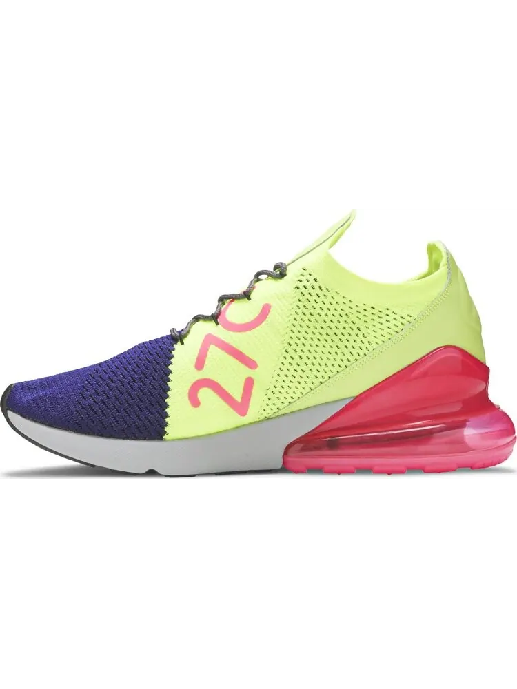 Кроссовки Nike Air Max 270 Flyknit 'Multi-Color' — изображение 3 из 8, мульти