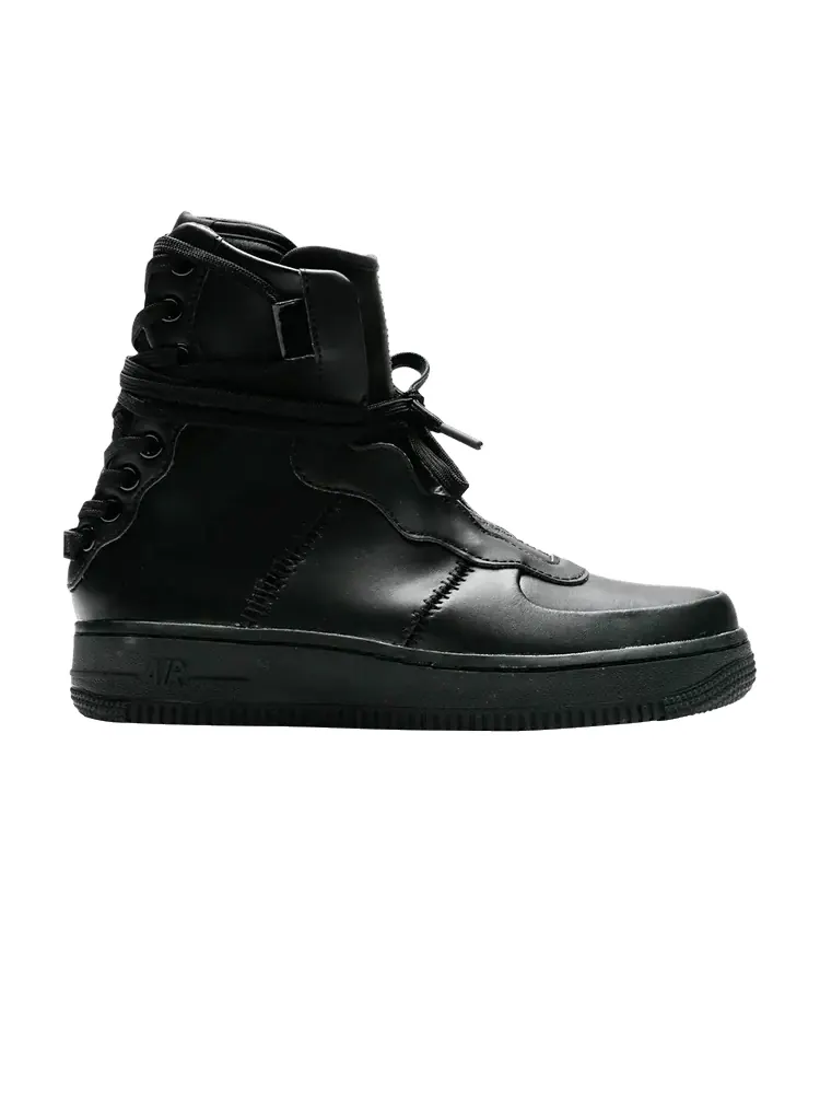 Кроссовки Nike Wmns Air Force 1 Rebel XX 'Triple Black' — изображение 1 из 1, черный/черный/черный