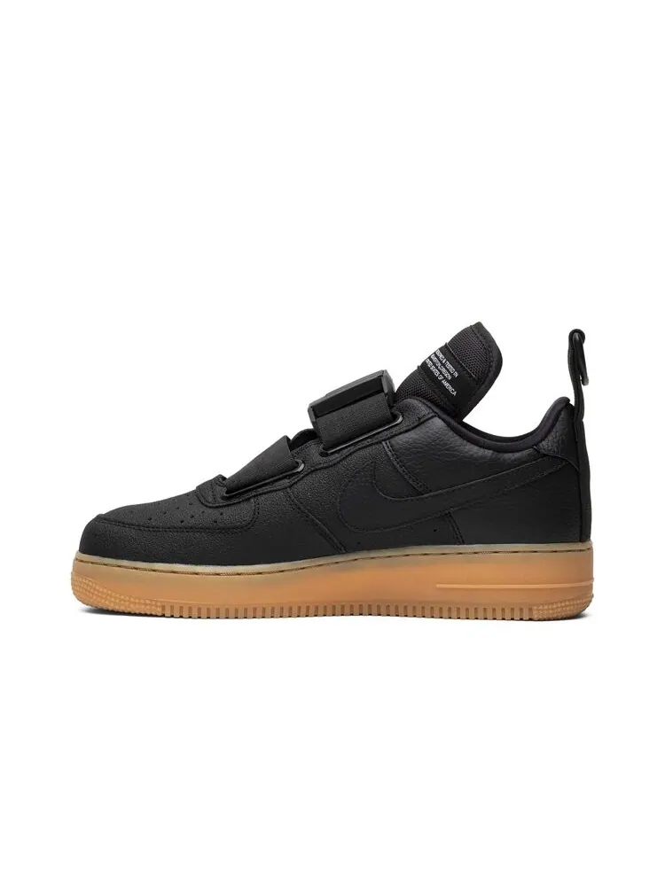 Кроссовки Nike Air Force 1 Low Utility 'Black' — изображение 3 из 4, черный
