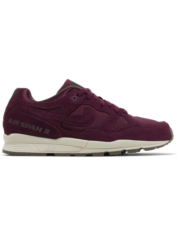 Кроссовки Nike Air Span 2 Premium 'Bordeaux' — изображение 1 из 8, красный