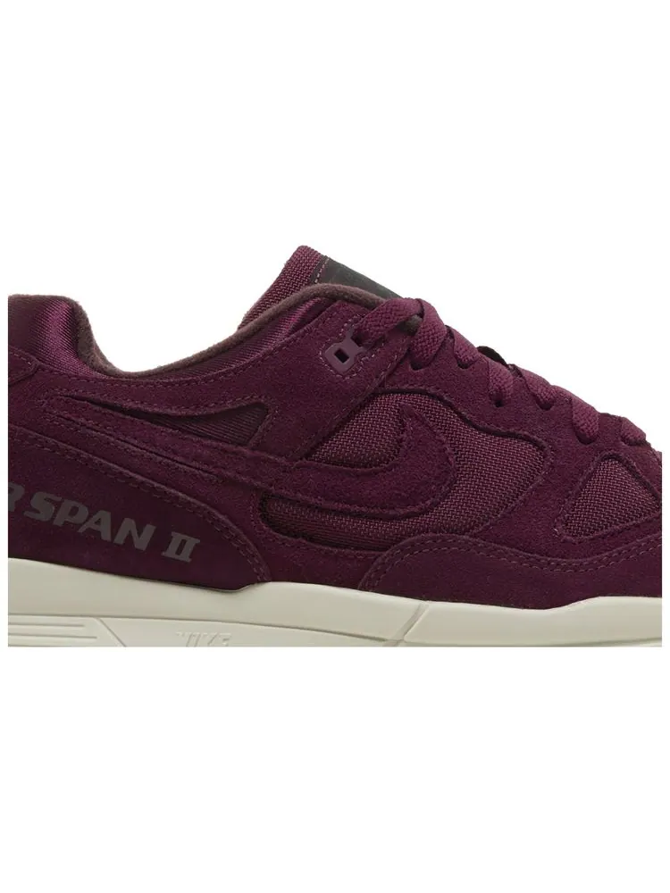 Кроссовки Nike Air Span 2 Premium 'Bordeaux' — изображение 2 из 8, красный