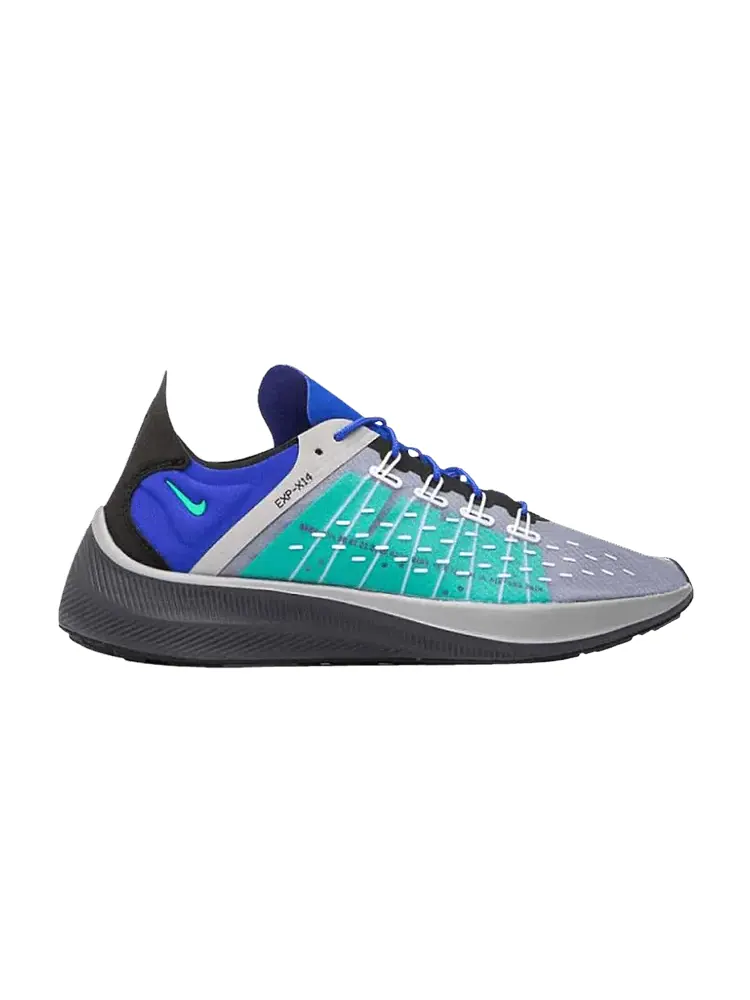 Кроссовки Nike EXP-X14 'Menta Blue' — изображение 1 из 1, платиновый//серый/синий