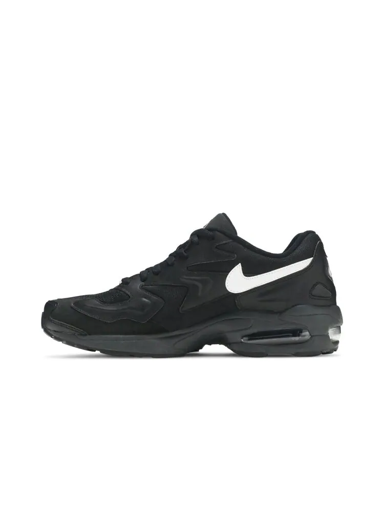 Кроссовки Nike Air Max 2 Light' Black White' — изображение 3 из 4, черный