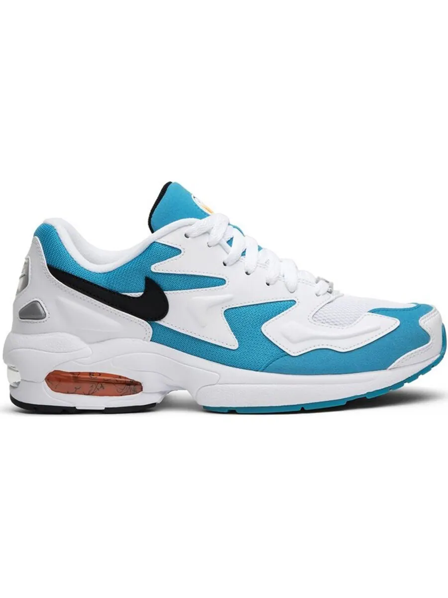 Кроссовки Nike Air Max 2 Light OG — изображение 1 из 4, голубой/мультиколор