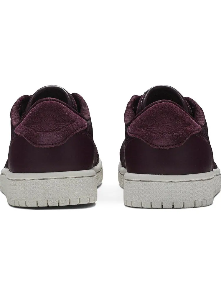 Кроссовки Wmns Air Jordan 1 Retro Low NS 'Bordeaux' — изображение 3 из 8, фиолетовый