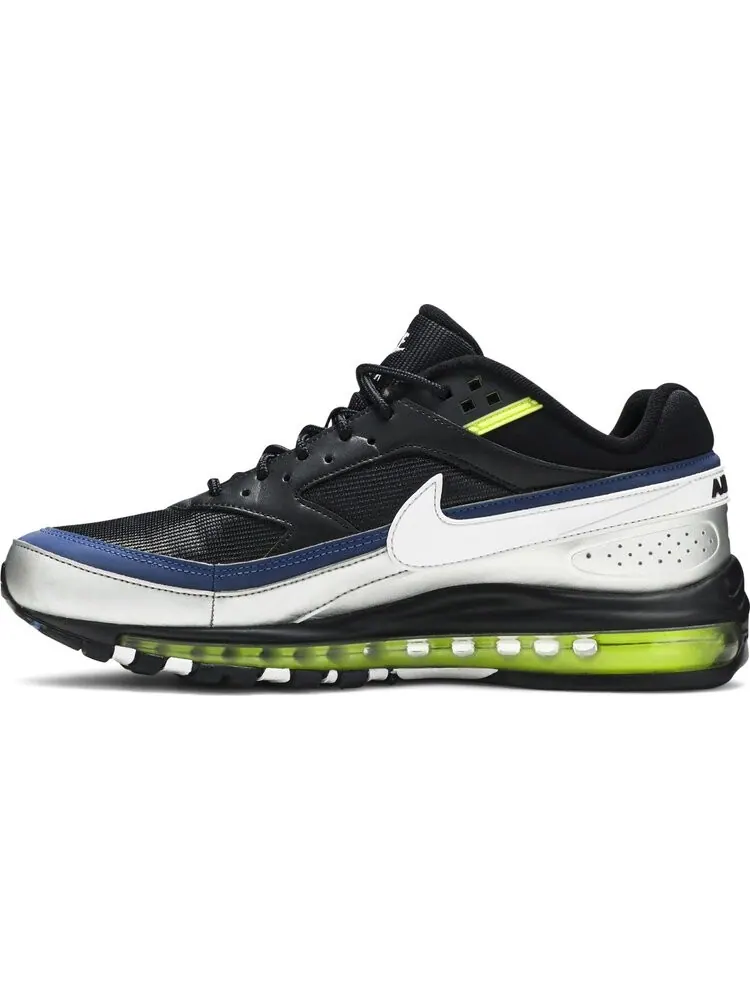 Кроссовки Nike Air Max 97/BW 'Black Metallic Silver' — изображение 3 из 8, черный