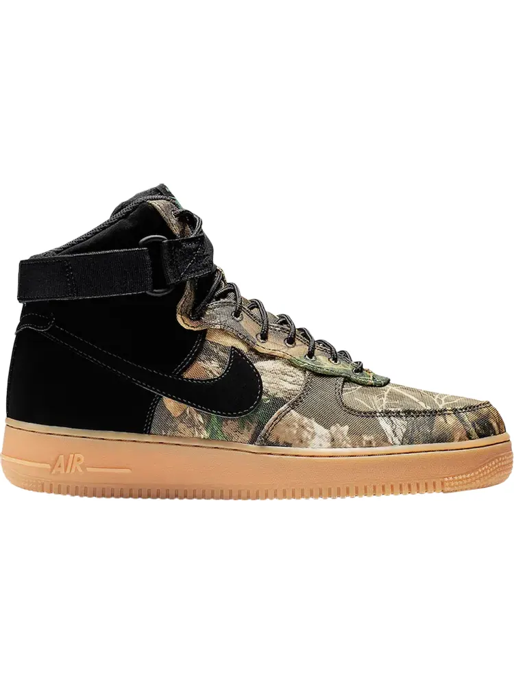 Кроссовки Nike Realtree x Air Force 1 High 'Brown Camo' — изображение 1 из 1, коричневый