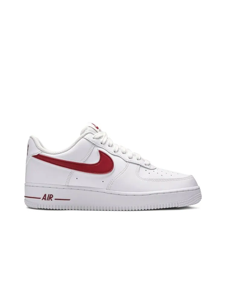 Кроссовки Nike Air Force 1 Low '07 3 'Gym Red' — изображение 1 из 4, белый