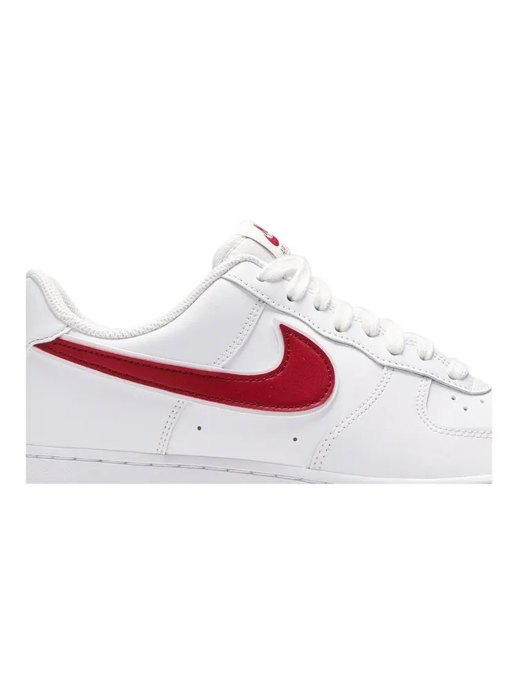 Кроссовки Nike Air Force 1 Low '07 3 'Gym Red' — изображение 2 из 4, белый