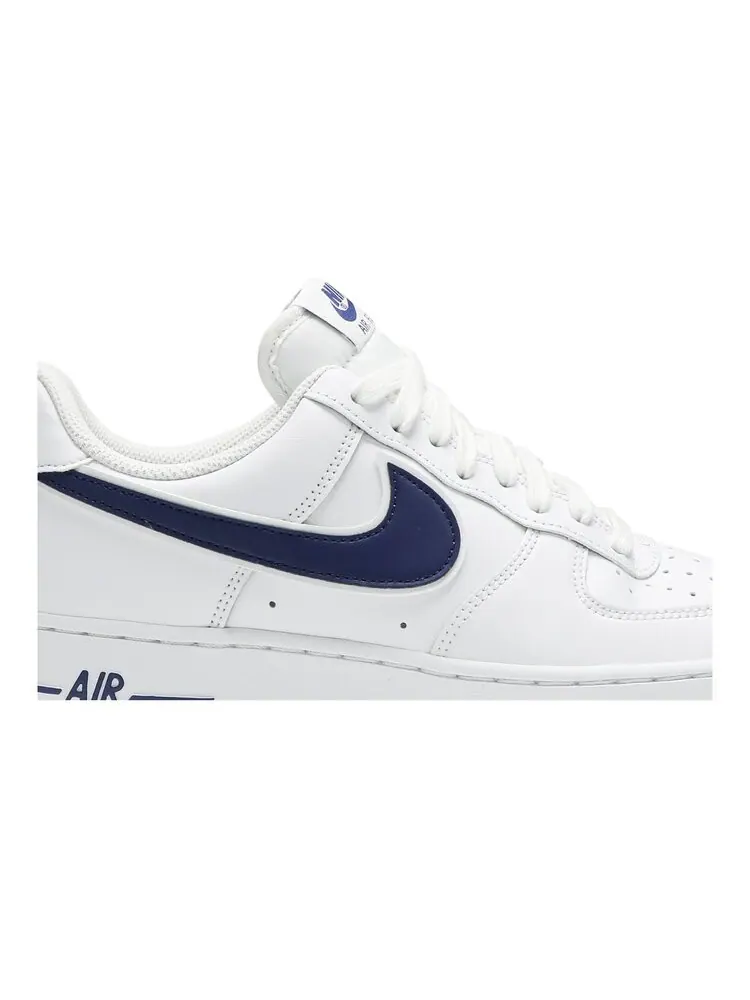 Кроссовки Nike Air Force 1 '07 3 'White Deep Royal' — изображение 2 из 4, белый