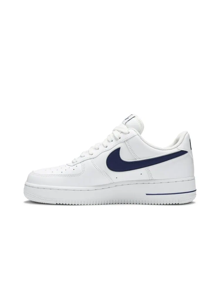 Кроссовки Nike Air Force 1 '07 3 'White Deep Royal' — изображение 3 из 4, белый