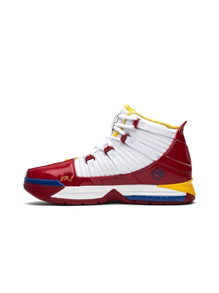 Кроссовки Nike Zoom LeBron 3 'SuperBron' — изображение 3 из 4, белый