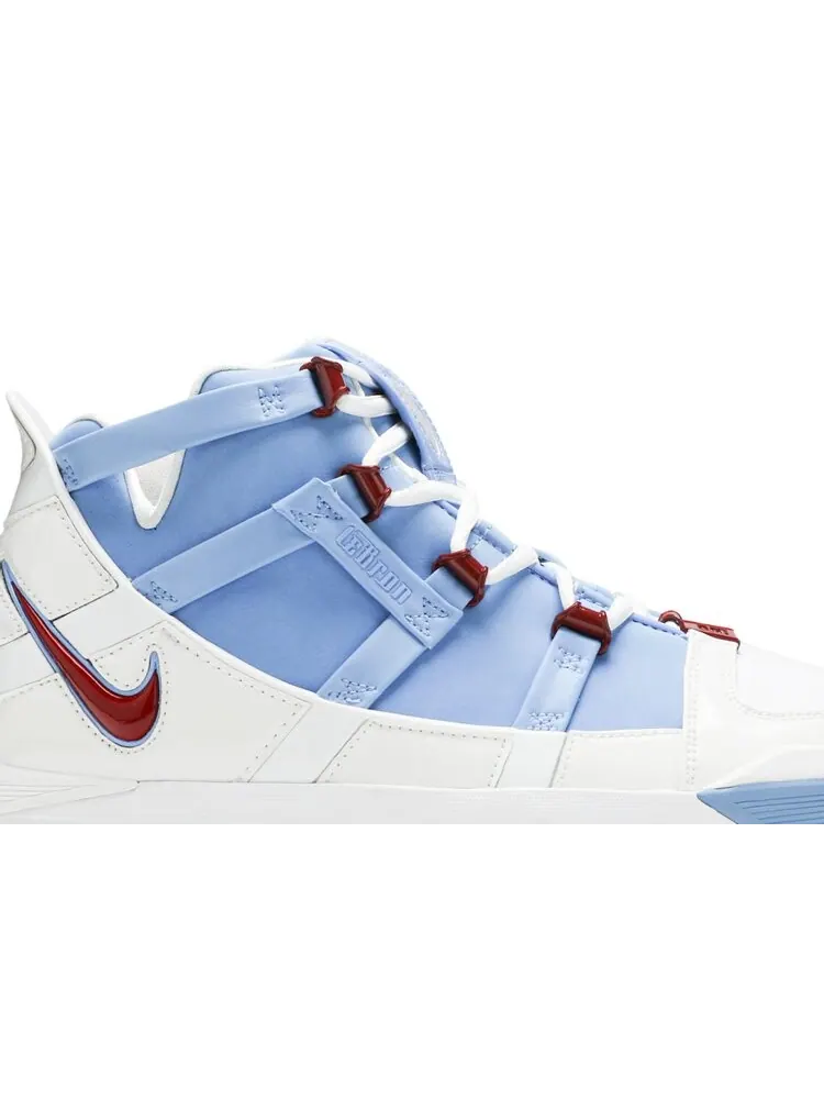 Кроссовки Nike Zoom LeBron 3 'Houston Oilers' — изображение 2 из 4, синий
