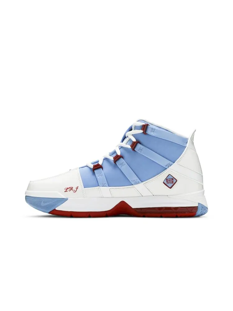 Кроссовки Nike Zoom LeBron 3 'Houston Oilers' — изображение 3 из 4, синий