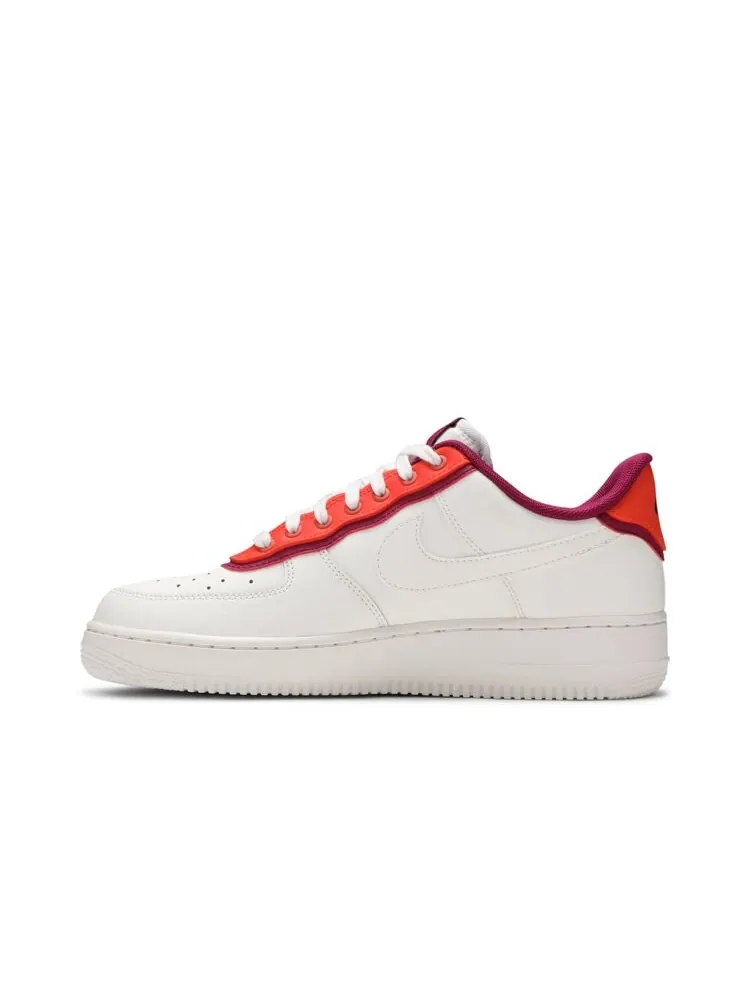 Кроссовки Nike Air Force 1 Low SE 'Double Layer - Orange Berry' — изображение 3 из 4, белый