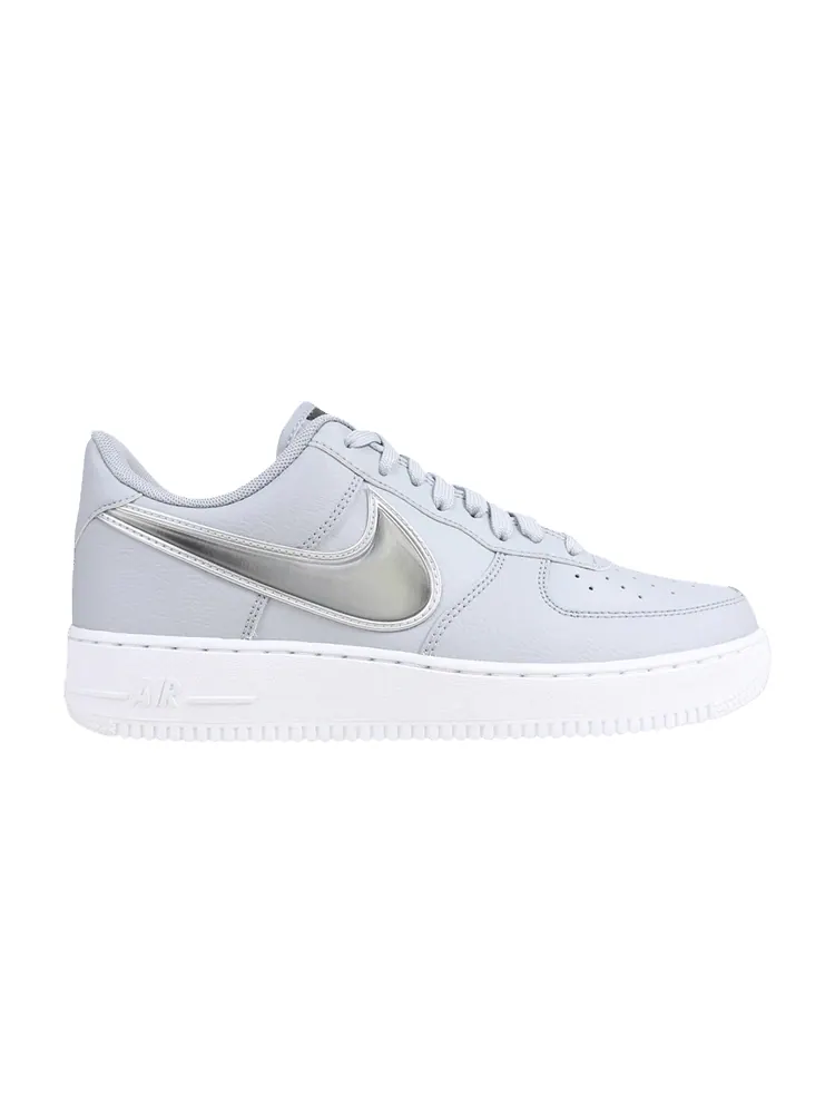 Кроссовки Nike Air Force 1 '07 LV8 3 'Wolf Grey Obsidian' — изображение 1 из 1, серый//белый