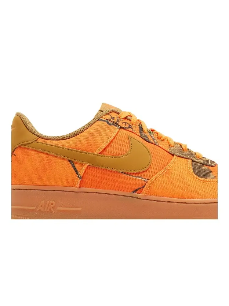 Кроссовки Nike Realtree x Air Force 1 Low 'Orange Camo' — изображение 2 из 4, оранжевый
