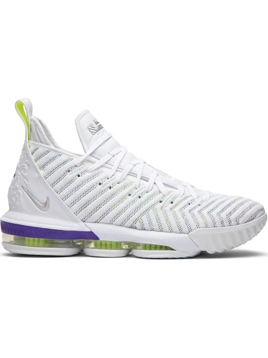 Кроссовки Nike LeBron 16 'Buzz Lightyear' — изображение 1 из 4, белый/мультиколор