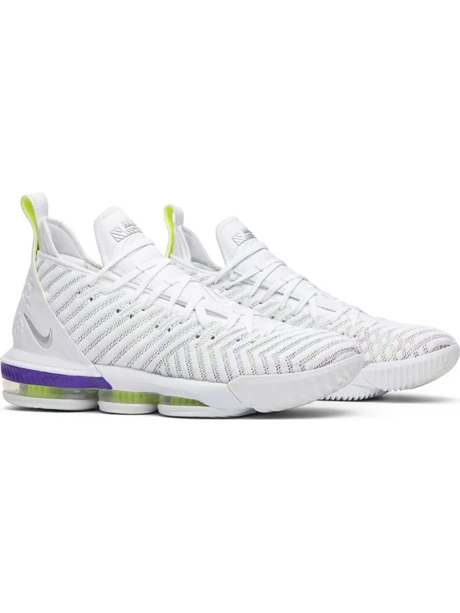Кроссовки Nike LeBron 16 'Buzz Lightyear' — изображение 2 из 4, белый/мультиколор