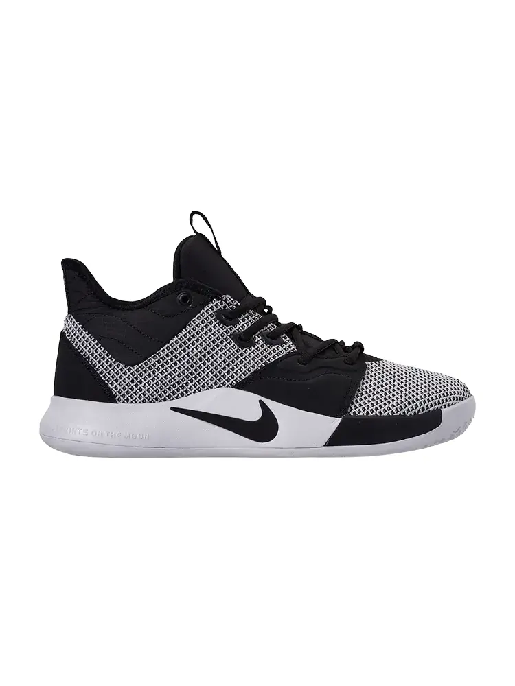 Кроссовки Nike PG 3 'Black White' — изображение 1 из 1, черный