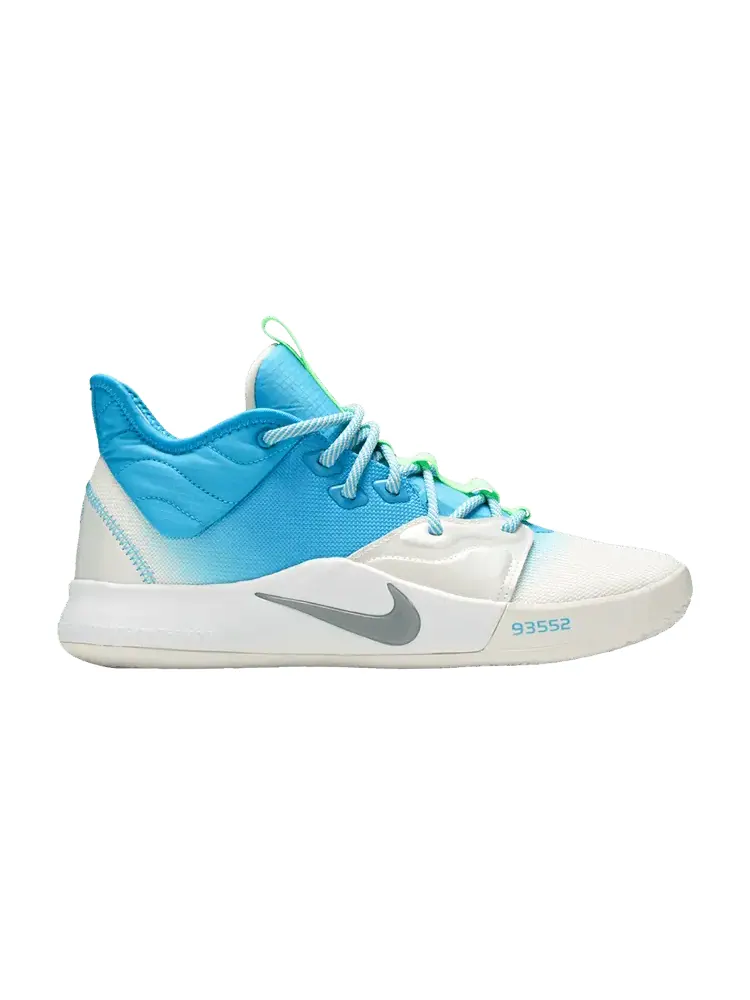 Кроссовки Nike PG 3 EP 'Lure' — изображение 1 из 9, платиновый/светлый синий