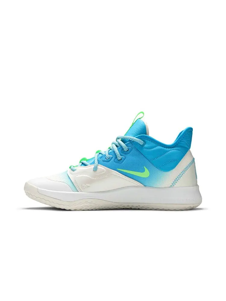 Кроссовки Nike PG 3 EP 'Lure' — изображение 4 из 9, платиновый/светлый синий
