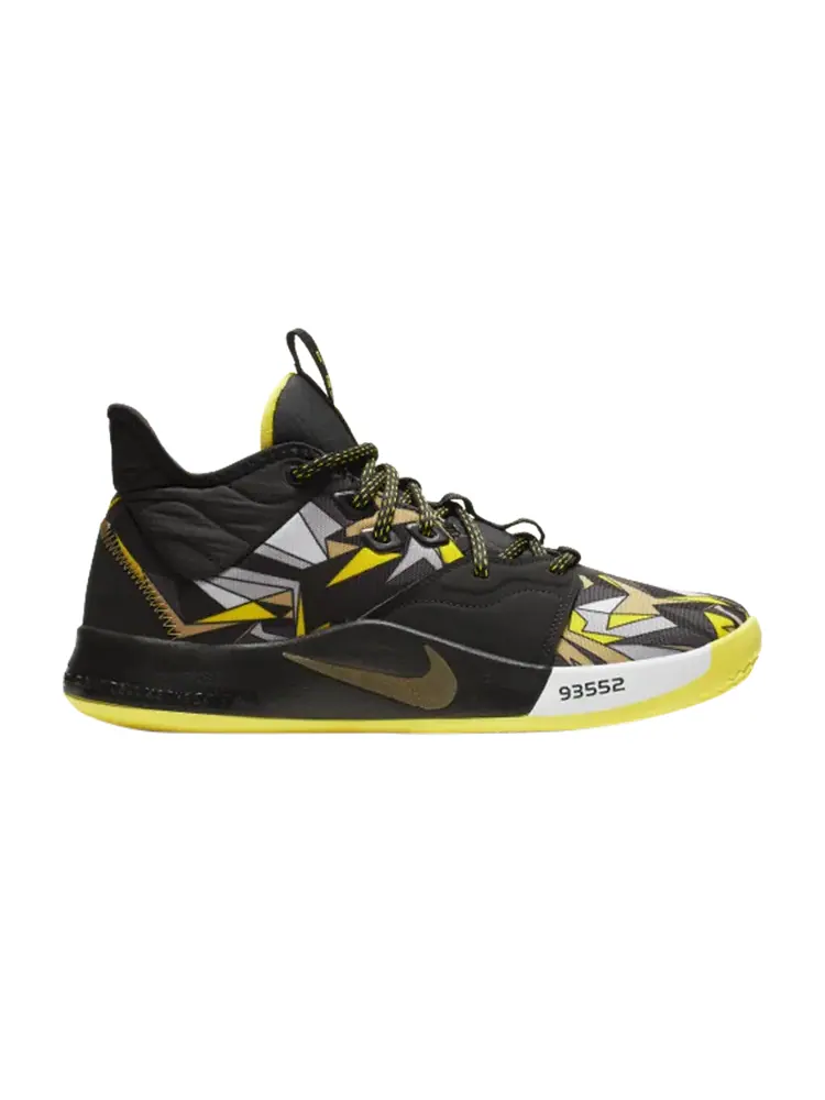 Кроссовки Nike PG 3 EP 'Mamba Mentality' — изображение 1 из 1, желтый