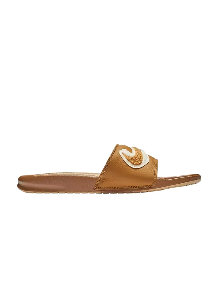 Кроссовки Nike Benassi JDI Slide 'Muted Bronze' — изображение 1 из 1, загар