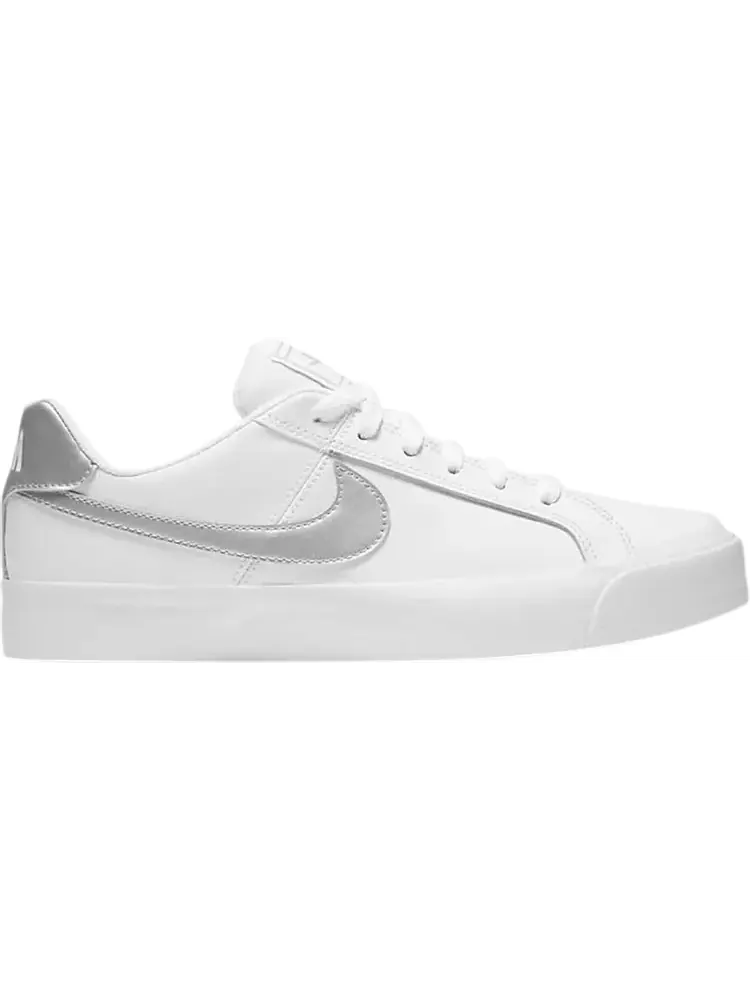 Кроссовки Nike Wmns Court Royale AC 'White Metallic Silver' — изображение 1 из 1, белый
