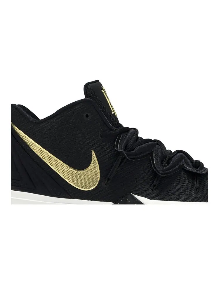 Кроссовки Nike Kyrie 5 'Black Metallic Gold' — изображение 2 из 4, черный