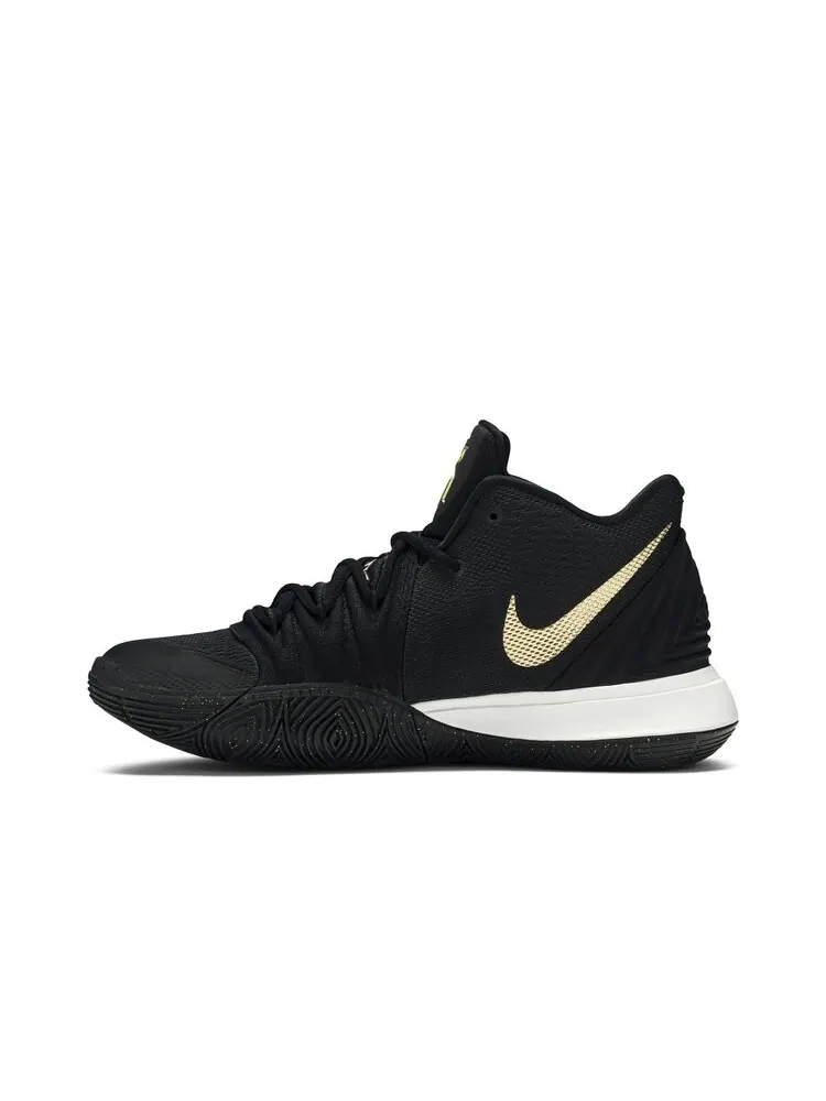 Кроссовки Nike Kyrie 5 'Black Metallic Gold' — изображение 3 из 4, черный