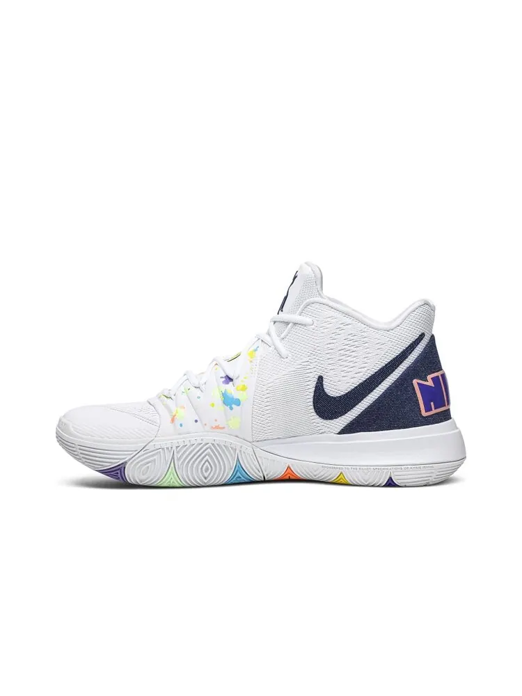 Кроссовки Nike Kyrie 5 'Have A Nike Day' — изображение 3 из 4, белый
