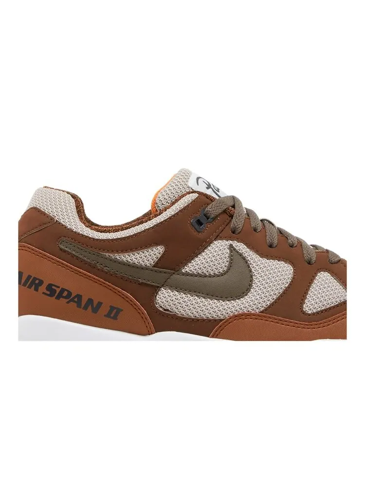 Кроссовки Nike Patta x Air Span 2 QS 'Noble Red' — изображение 2 из 4, красный