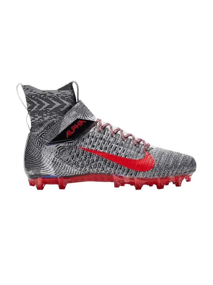 Кроссовки Alpha Menace Elite 2 'Grey Bright Crimson' — изображение 1 из 1, серый яркий