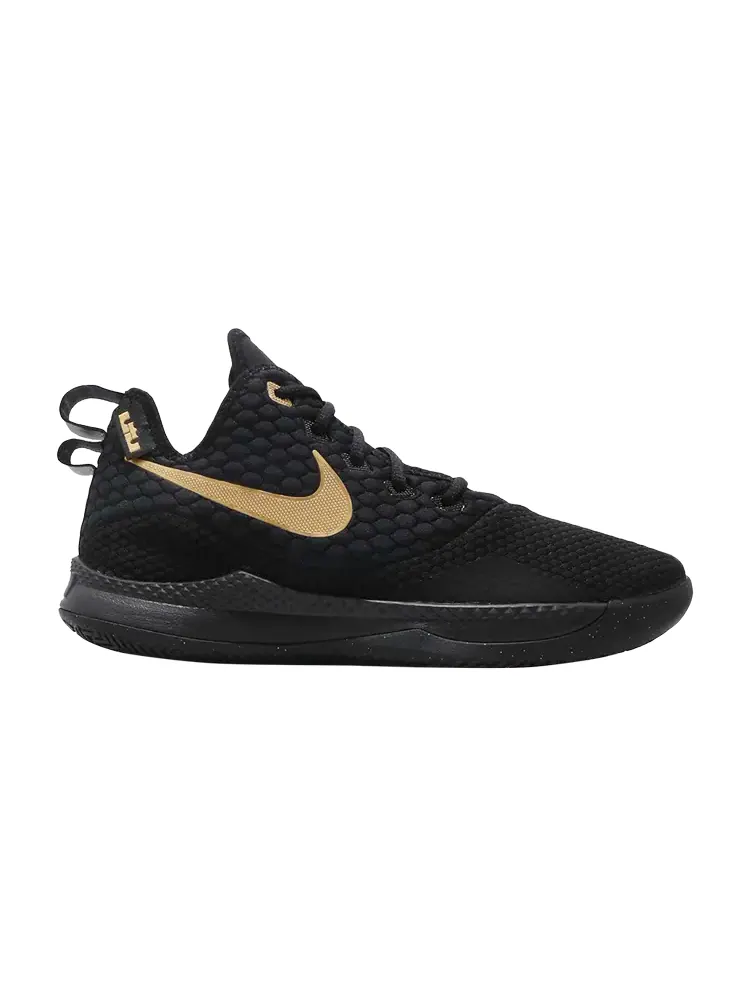 Кроссовки Nike LeBron Witness 3 EP 'Metallic Gold' — изображение 1 из 1, черный