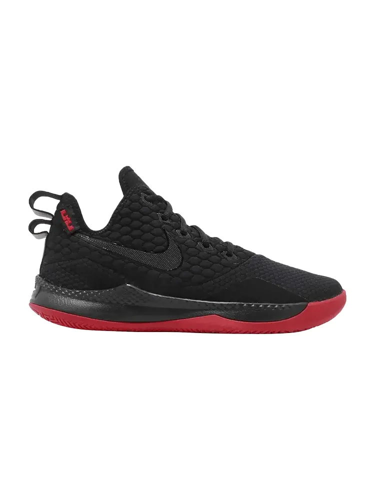 Кроссовки Nike LeBron Witness 3 EP 'Bred' — изображение 1 из 1, черный