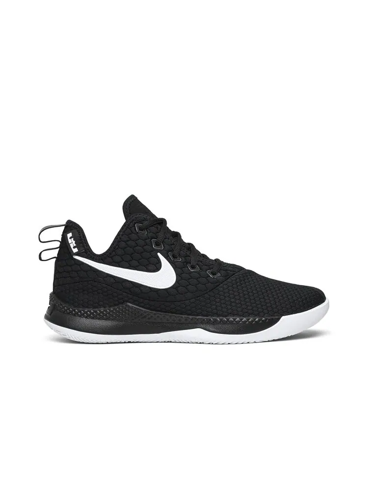 Кроссовки Nike LeBron Witness 3 'Black White' — изображение 1 из 4, черный
