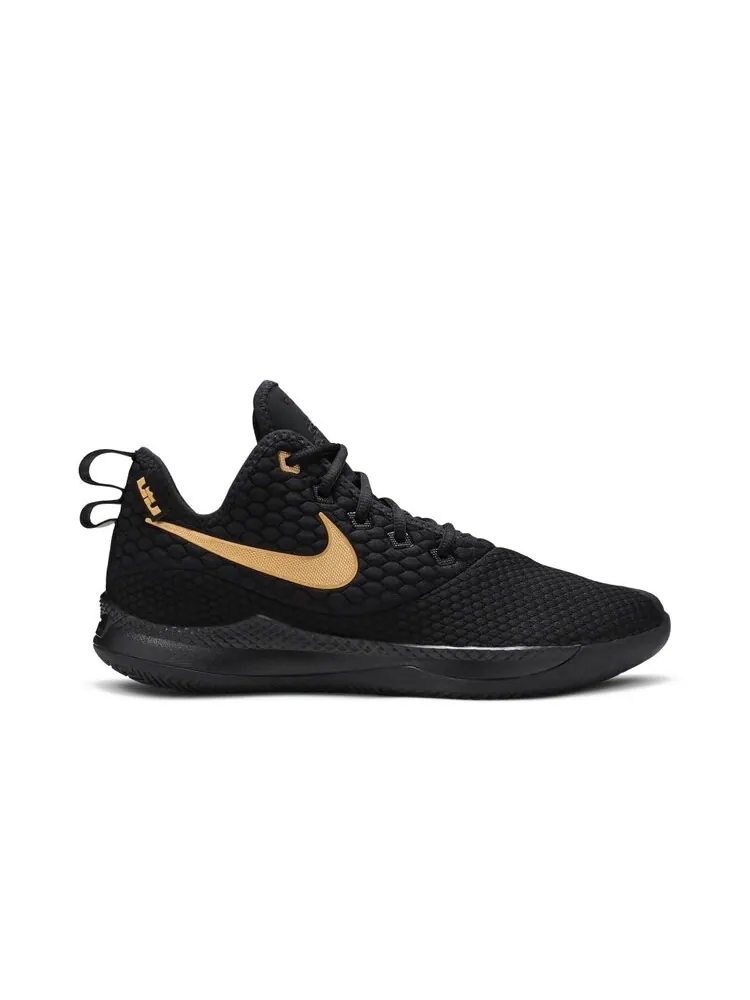 Кроссовки Nike LeBron Witness 3 'Black Gold — изображение 1 из 4, черный