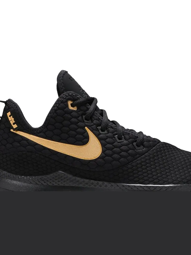 Кроссовки Nike LeBron Witness 3 'Black Gold — изображение 2 из 4, черный