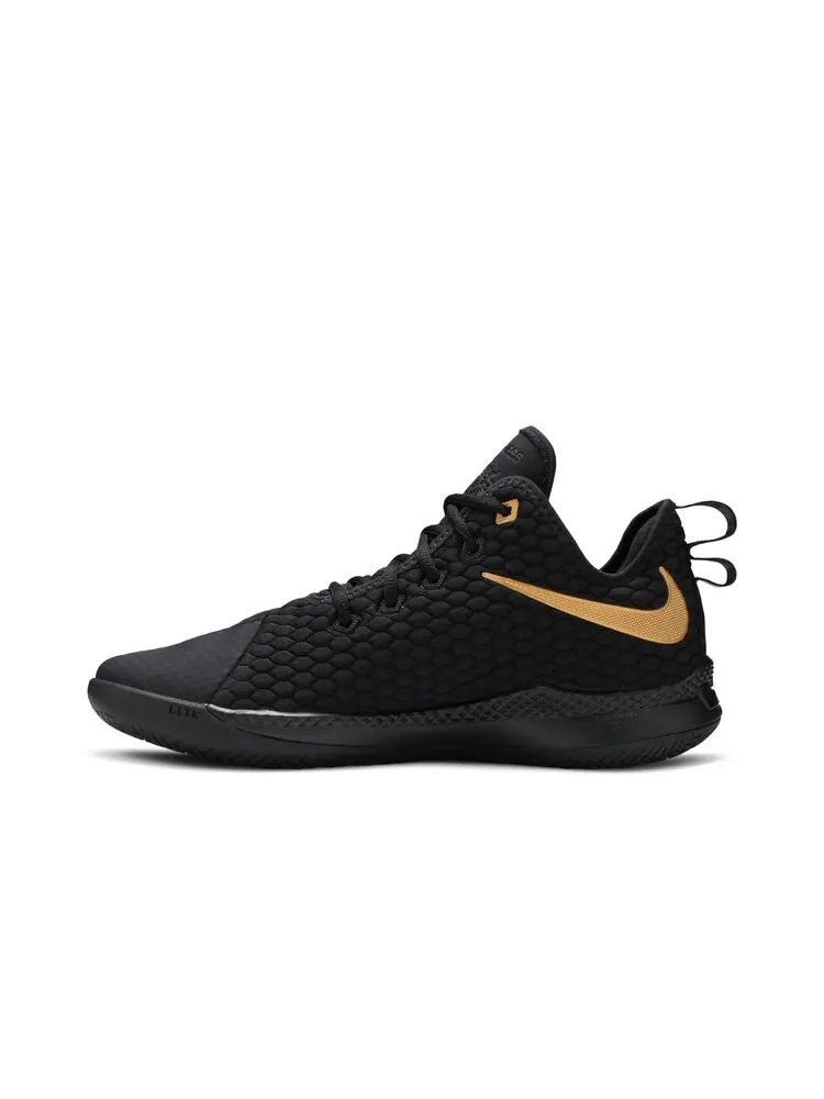 Кроссовки Nike LeBron Witness 3 'Black Gold — изображение 3 из 4, черный