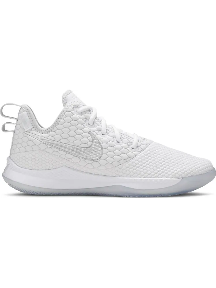 Кроссовки Nike LeBron Witness 3 'White Chrome' — изображение 1 из 8, белый