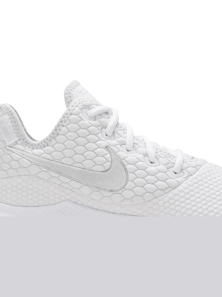Кроссовки Nike LeBron Witness 3 'White Chrome' — изображение 2 из 8, белый