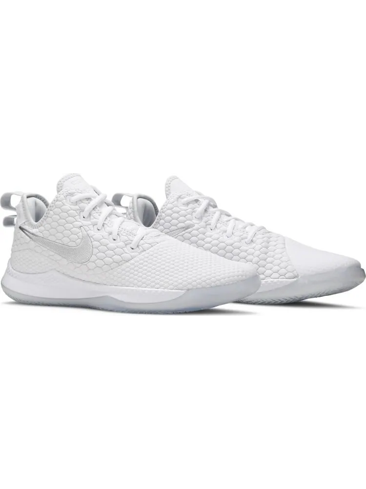 Кроссовки Nike LeBron Witness 3 'White Chrome' — изображение 8 из 8, белый