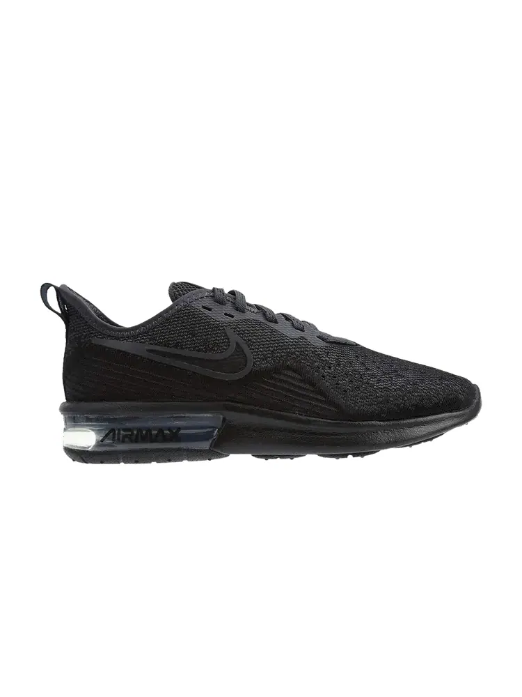 Кроссовки Nike Wmns Air Max Sequent 4 'Anthracite' — изображение 1 из 1, черный/черный
