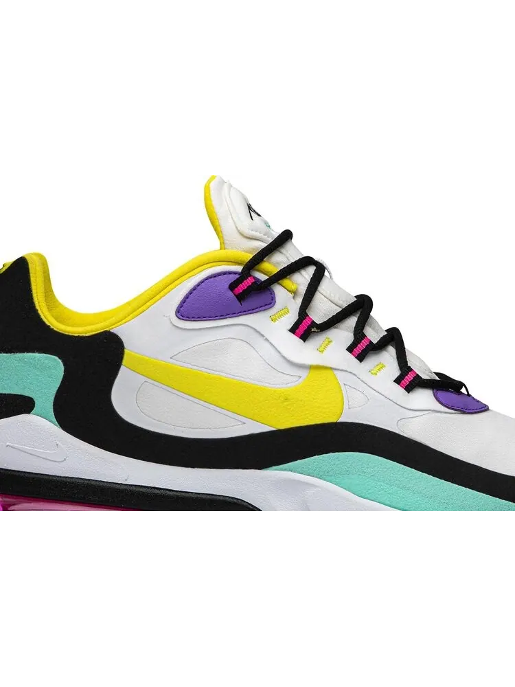 Кроссовки Nike Air Max 270 React 'Geometric Abstract' — изображение 2 из 8, фиолетовый