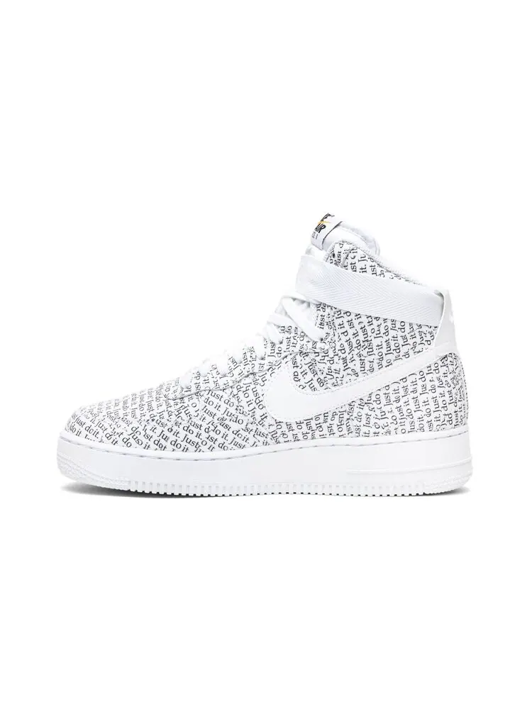 Кроссовки Nike Wmns Air Force 1 High LX 'Just Do It' — изображение 3 из 4, белый