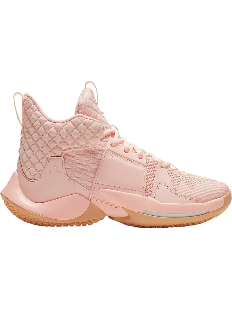Кроссовки Jordan Why Not Zer0.2 GS Cotton Shot — изображение 1 из 1, розовый