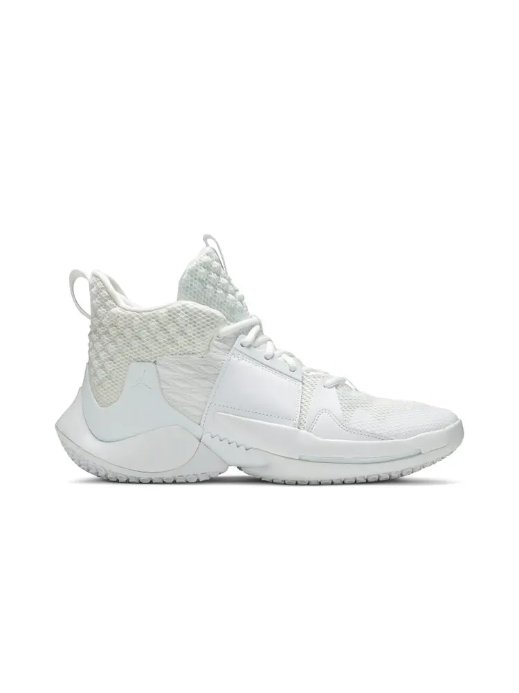 Кроссовки Air Jordan Jordan Why Not Zer0.2 'Triple White' — изображение 1 из 4, белый