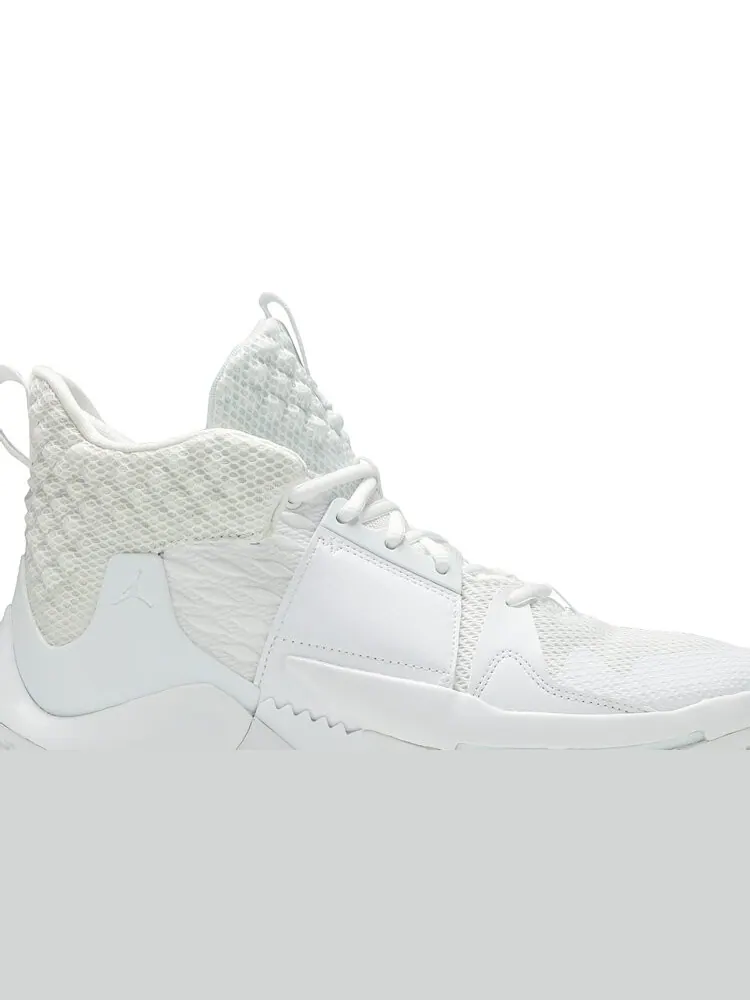 Кроссовки Air Jordan Jordan Why Not Zer0.2 'Triple White' — изображение 2 из 4, белый